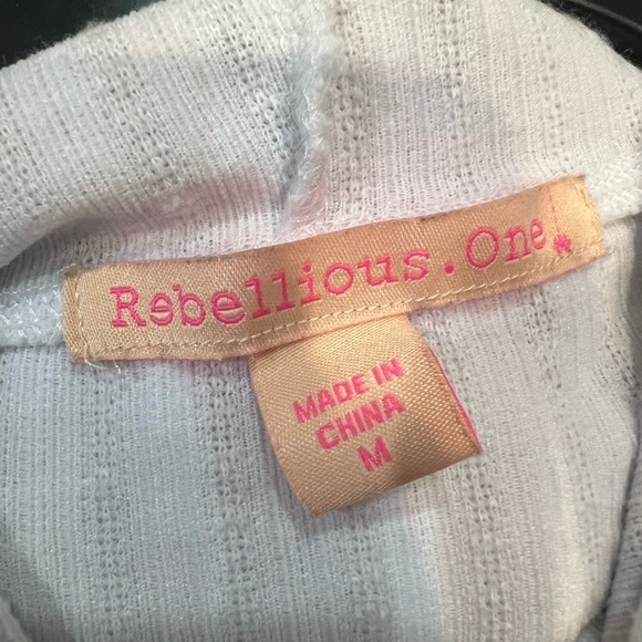 White Sweatshirt With Sunflower - Picture 3 of 3